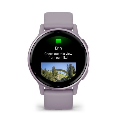 Garmin Vivoactive 5 3,05 cm (1.2") AMOLED Digitale 390 x 390 Pixel Touch screen Viola Wi-Fi GPS (satellitare)