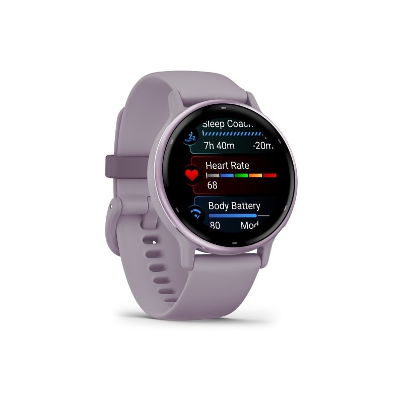 Garmin Vivoactive 5 3,05 cm (1.2") AMOLED Digital 390 x 390 Pixeles Pantalla táctil Violeta Wifi GPS (satélite)