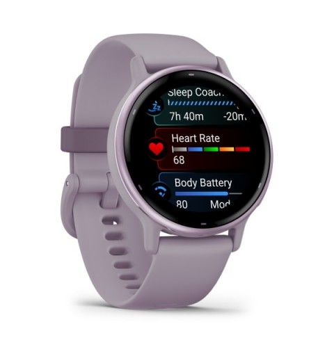 Garmin Vivoactive 5 3,05 cm (1.2") AMOLED Digital 390 x 390 Pixel Touchscreen Violett WLAN GPS