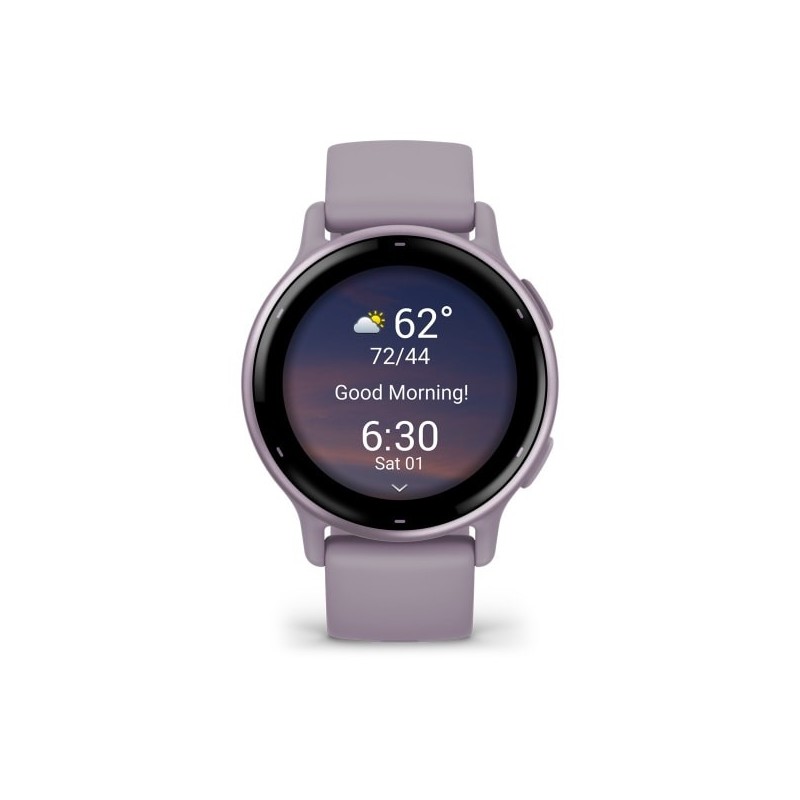 Garmin Vivoactive 5 3,05 cm (1.2") AMOLED Digital 390 x 390 Pixel Touchscreen Violett WLAN GPS