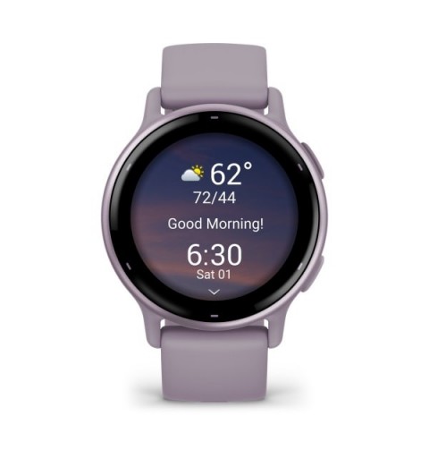 Garmin Vivoactive 5 3,05 cm (1.2") AMOLED Digital 390 x 390 Pixel Touchscreen Violett WLAN GPS