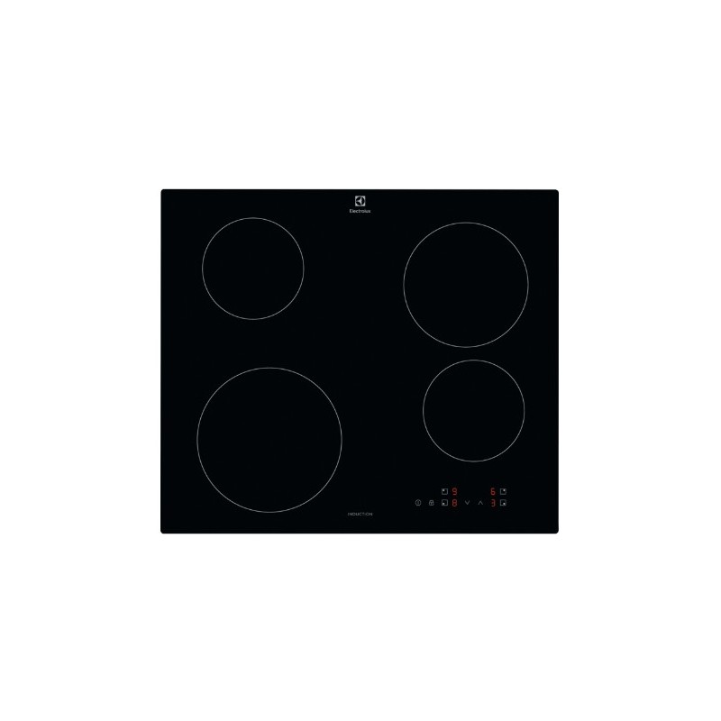 Electrolux Serie 300 KIB60424CK Nero Da incasso 60 cm Piano cottura a induzione 4 Fornello(i)