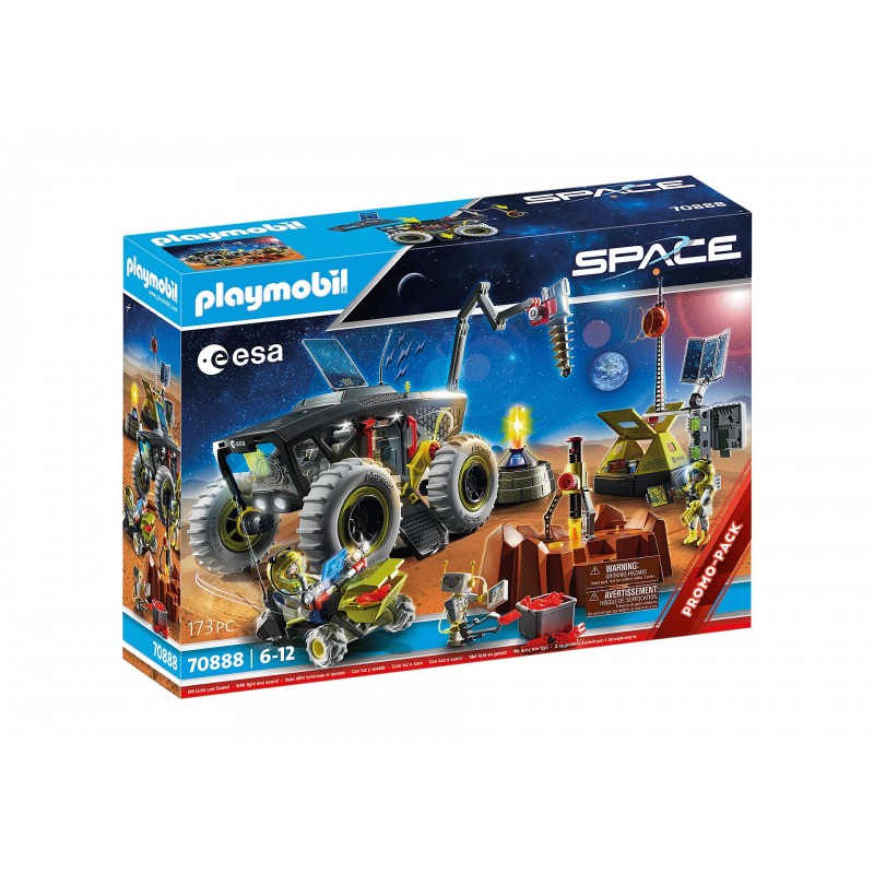 Playmobil Space Mars-Expedition mit Fahrzeugen