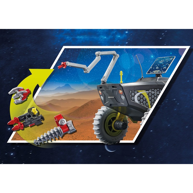 Playmobil Space Mars-Expedition mit Fahrzeugen