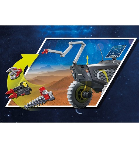 Playmobil Space Mars-Expedition mit Fahrzeugen