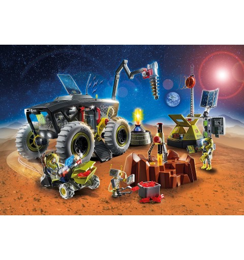 Playmobil Space Mars-Expedition mit Fahrzeugen