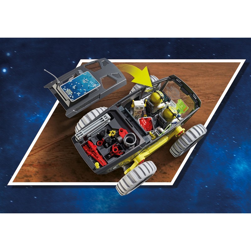 Playmobil Space Mars-Expedition mit Fahrzeugen