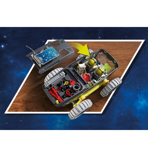 Playmobil Space Mars-Expedition mit Fahrzeugen