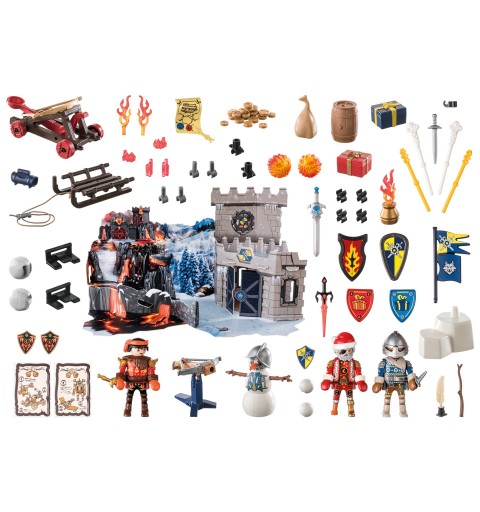 Playmobil Novelmore Adventskalender - Kampf im Schnee