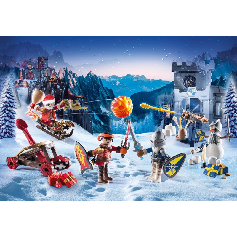 Playmobil Novelmore Adventskalender - Kampf im Schnee