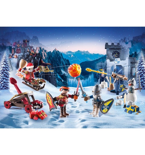 Playmobil Novelmore Adventskalender - Kampf im Schnee