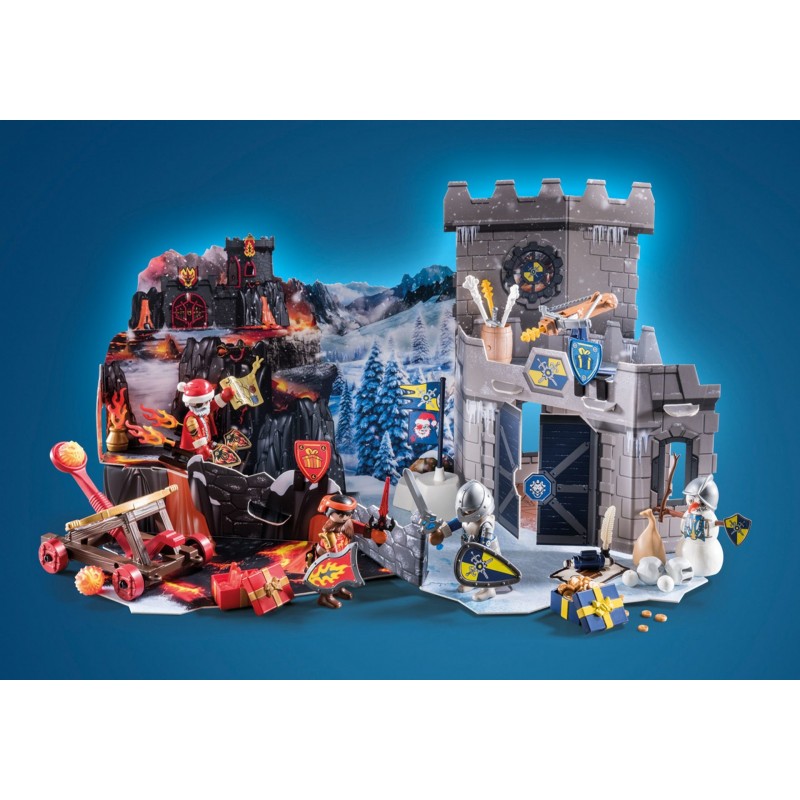Playmobil Novelmore Adventskalender - Kampf im Schnee