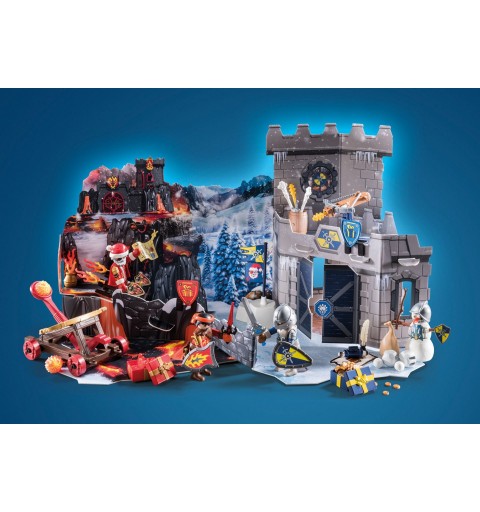Playmobil Novelmore Adventskalender - Kampf im Schnee