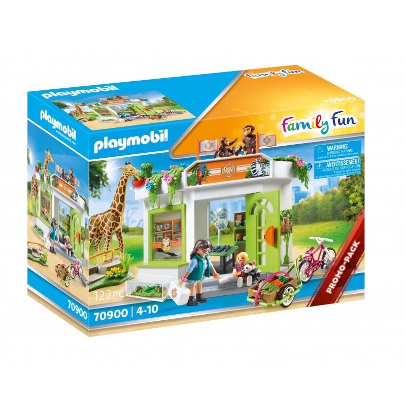 Playmobil FamilyFun Tierarztpraxis im Zoo