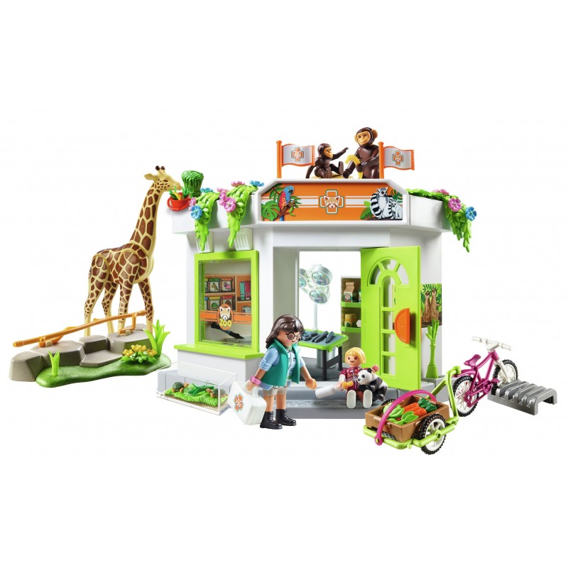 Playmobil FamilyFun Tierarztpraxis im Zoo