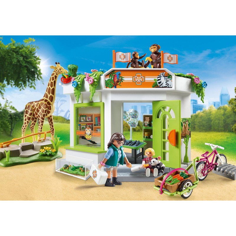 Playmobil FamilyFun Tierarztpraxis im Zoo