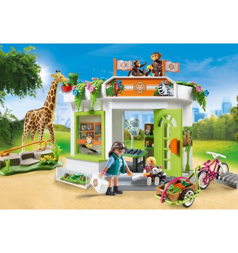 Playmobil FamilyFun Tierarztpraxis im Zoo