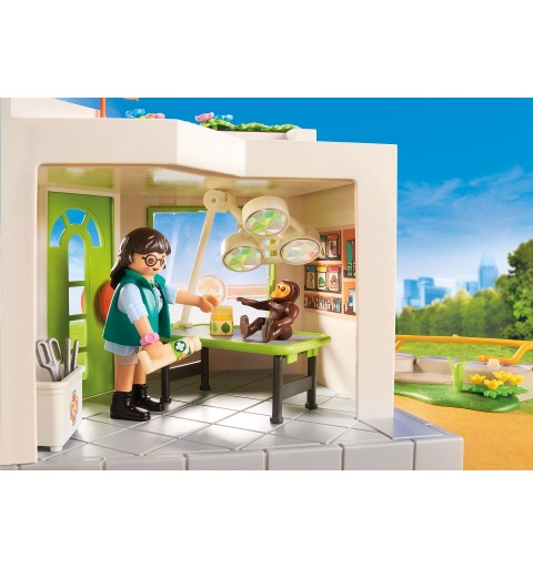 Playmobil FamilyFun Tierarztpraxis im Zoo