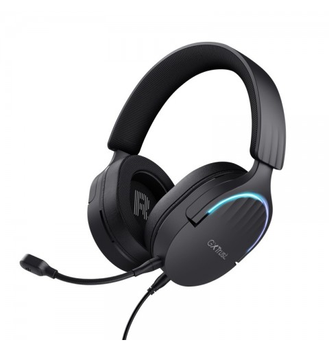 Trust GXT 490 FAYZO Auricolare Cablato A Padiglione Giocare USB tipo A Nero