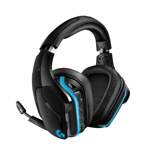 Logitech G Logitech G935 Cuffie Gaming RGB Wireless, Audio Surround 7.1, Cuffie DTS X 2.0, Driver Pro-G 50 ‎mm, 2.4 GHz