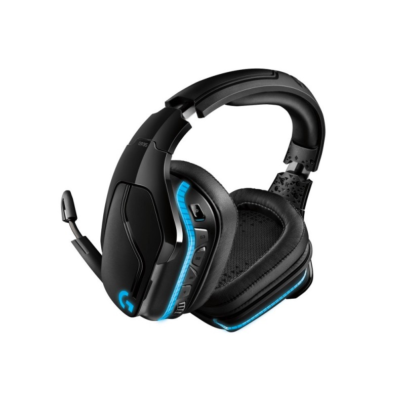 Logitech G G935 Auriculares Inalámbrico Diadema Juego Negro, Azul