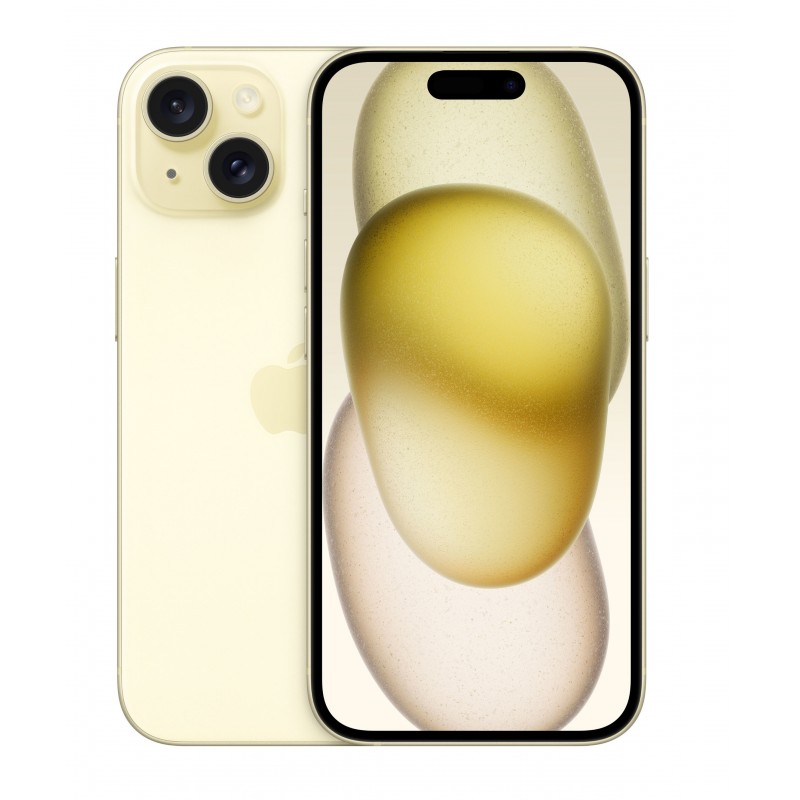 TIM Apple iPhone 15 15,5 cm (6.1") SIM doble iOS 17 5G USB Tipo C 256 GB Amarillo