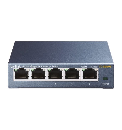 TP-Link TL-SG105 Non gestito Gigabit Ethernet (10 100 1000) Nero