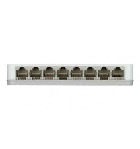 D-Link GO-SW-8G E network switch Unmanaged Gigabit Ethernet (10 100 1000) White