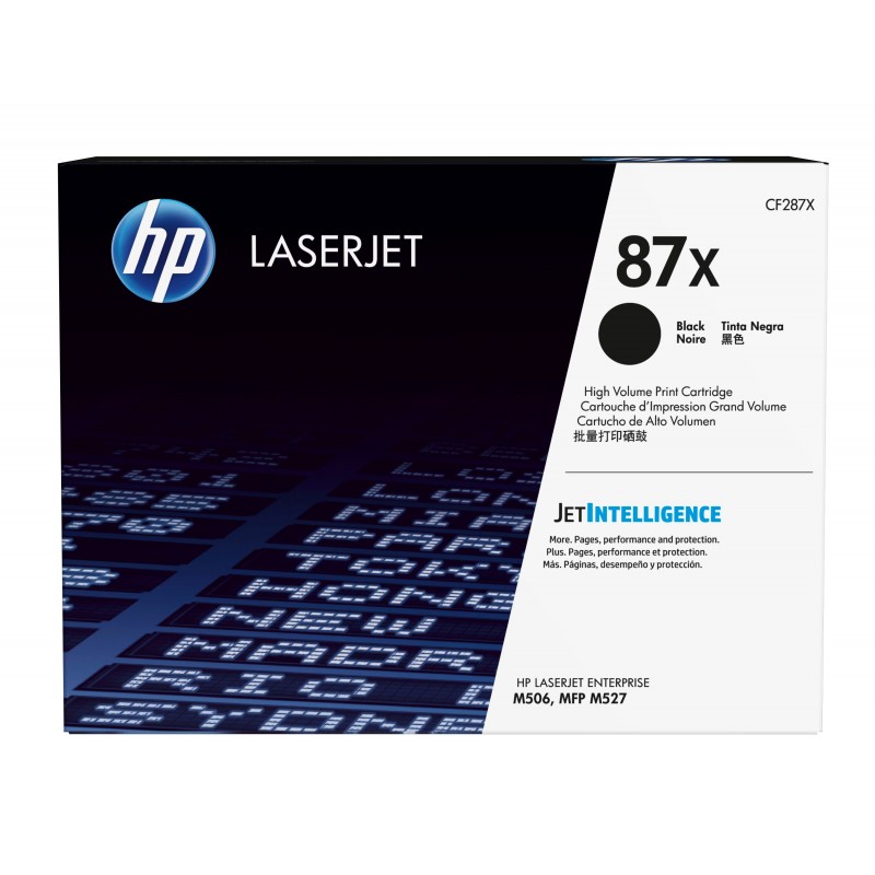 HP Cartucho de tóner original LaserJet 87X de alta capacidad negro