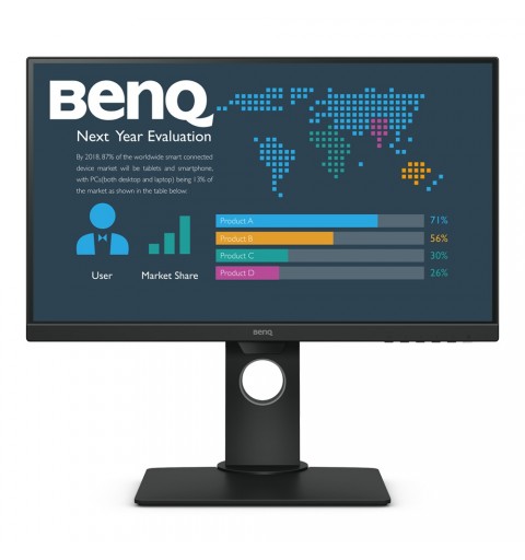 BenQ BL2381T LED display 57,1 cm (22.5") 1920 x 1200 Pixel WUXGA Schwarz