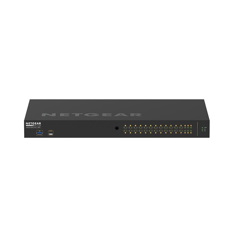 NETGEAR GSM4230P-100EUS switch Gestionado L2 L3 Gigabit Ethernet (10 100 1000) Energía sobre Ethernet (PoE) 1U Negro