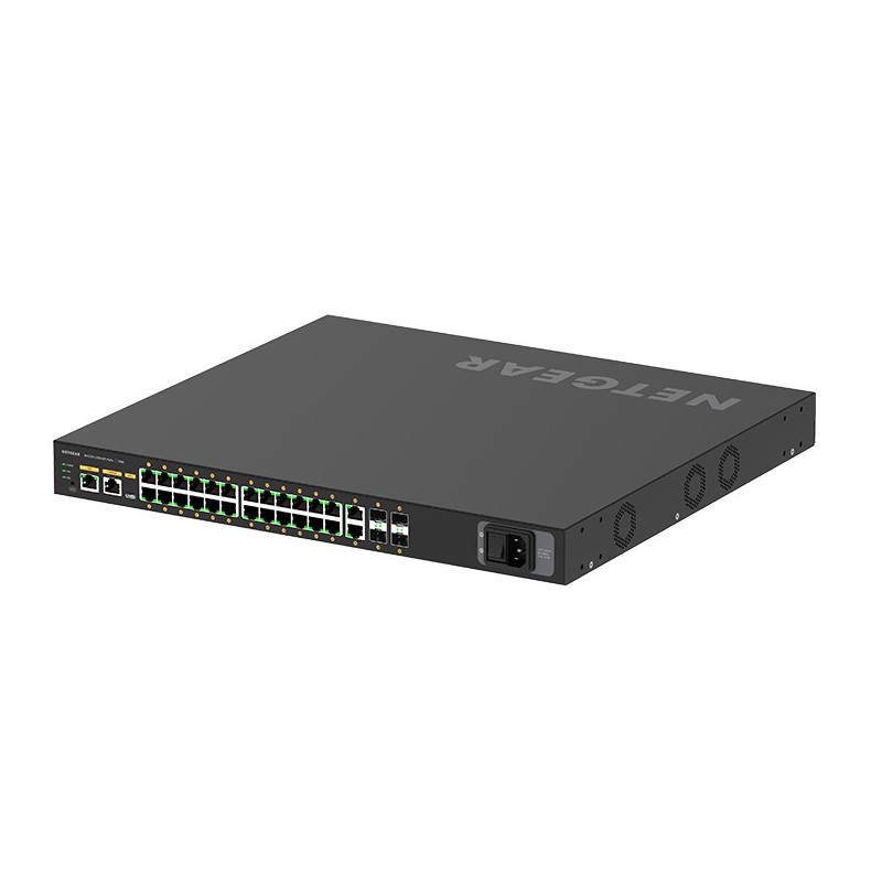 NETGEAR GSM4230P-100EUS commutateur réseau Géré L2 L3 Gigabit Ethernet (10 100 1000) Connexion Ethernet, supportant