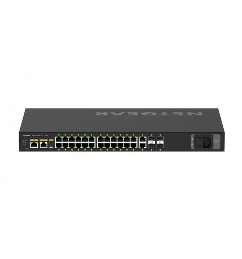 NETGEAR GSM4230P-100EUS network switch Managed L2 L3 Gigabit Ethernet (10 100 1000) Power over Ethernet (PoE) 1U Black