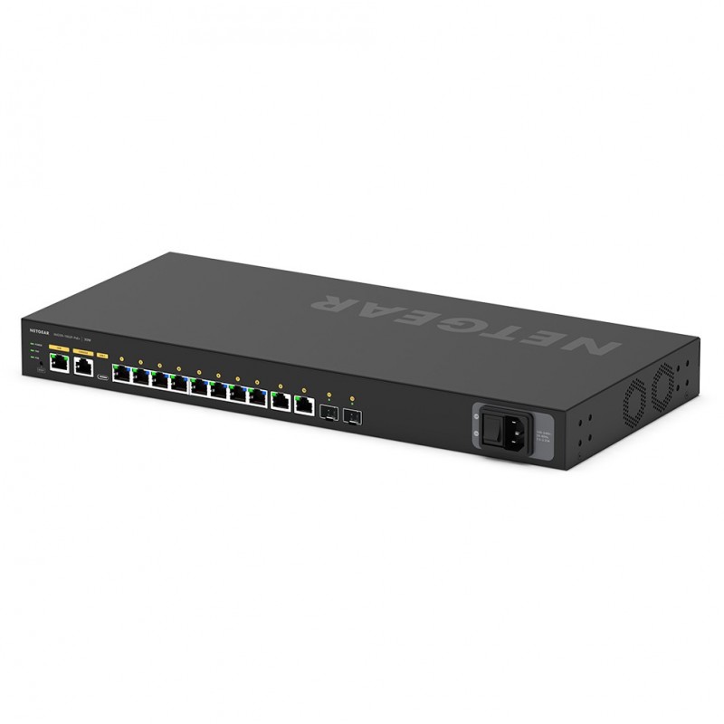 NETGEAR M4250-10G2F Gestionado L2 L3 Gigabit Ethernet (10 100 1000) Energía sobre Ethernet (PoE) 1U Negro