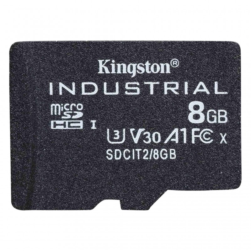 Kingston Technology Industrial 8 Go MicroSDHC UHS-I Classe 10