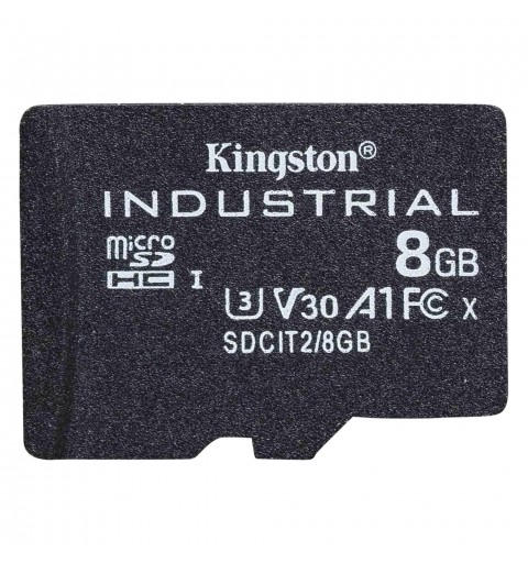Kingston Technology Industrial 8 GB MicroSDHC UHS-I Class 10