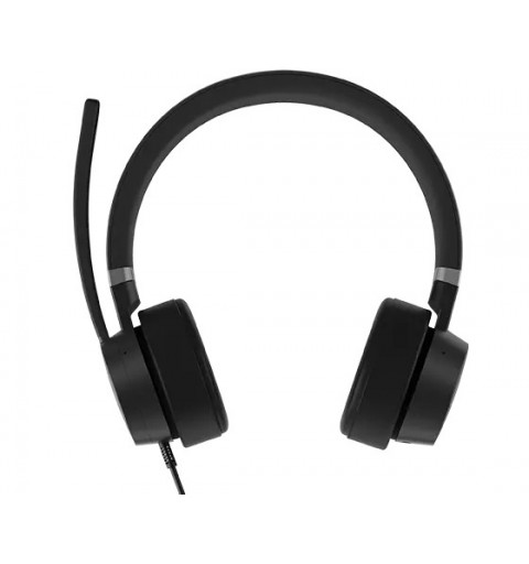 Lenovo Go Wired ANC Headset Head-band Car Home office USB Type-C Black