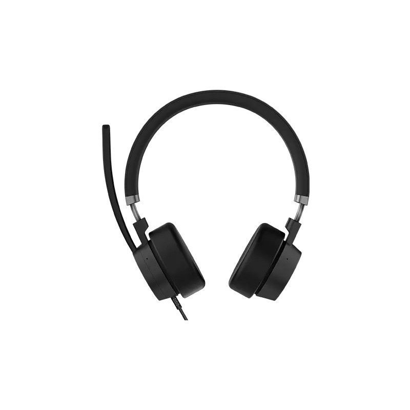 Lenovo Go Wired ANC Headset Head-band Car Home office USB Type-C Black