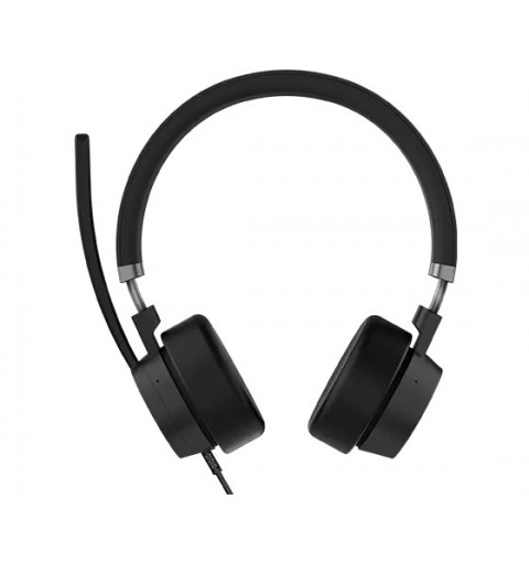 Lenovo Go Wired ANC Casque Avec fil Arceau Car Home office USB Type-C Noir