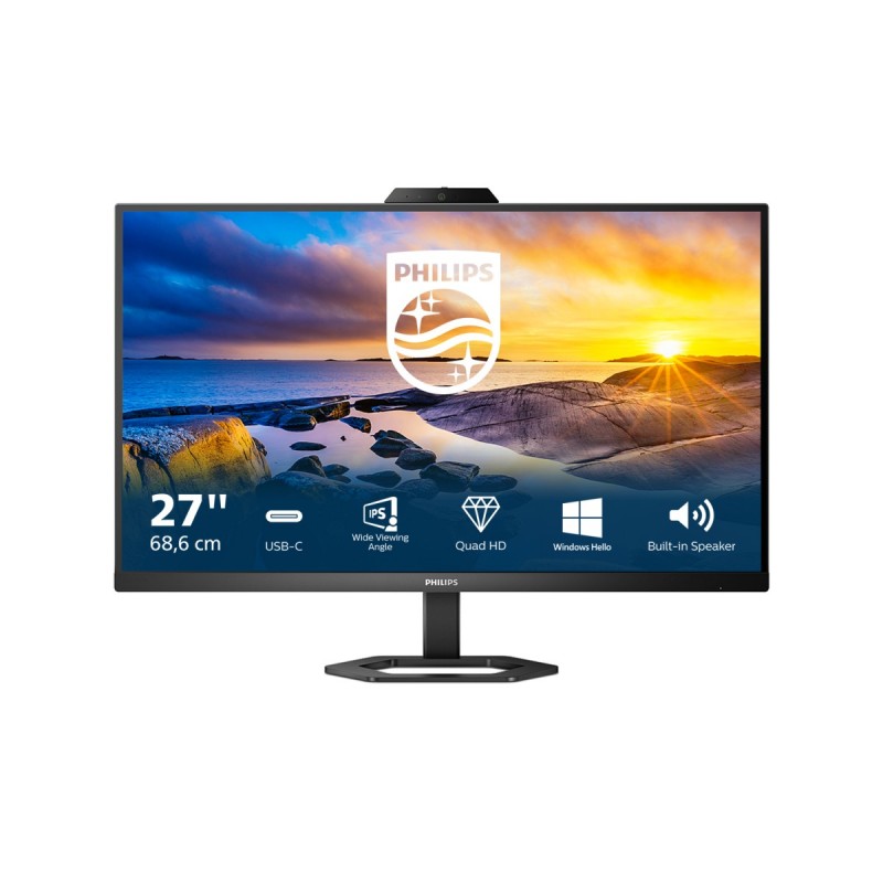 Philips 5000 series 27E1N5600HE 00 Computerbildschirm 68,6 cm (27") 2560 x 1440 Pixel Quad HD LCD Schwarz