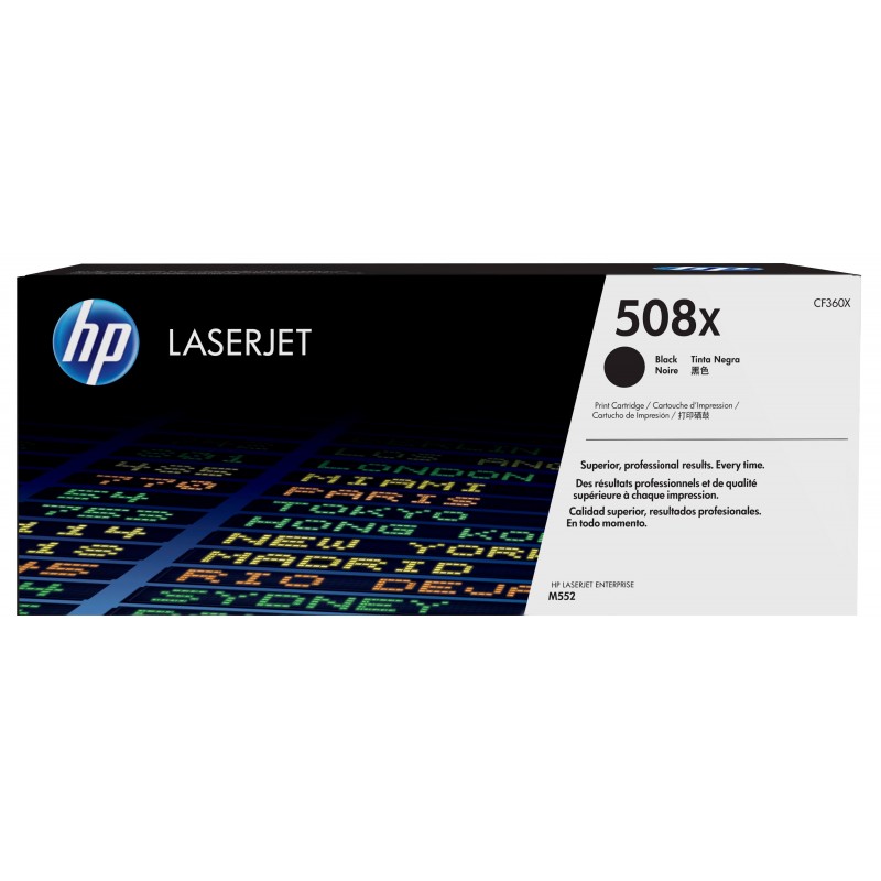 HP Cartuccia Toner originale nero ad alta capacità LaserJet 508X