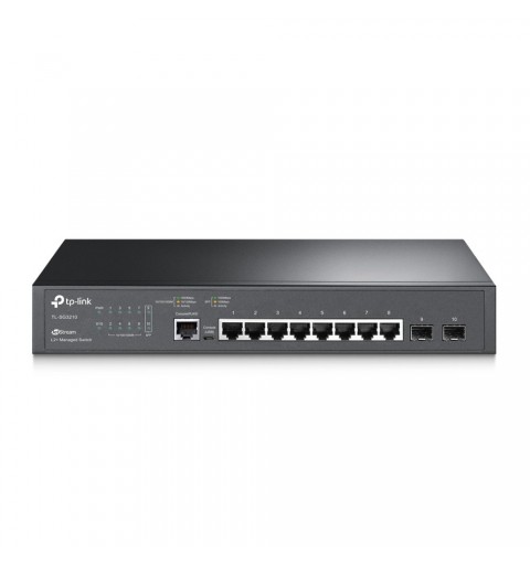 TP-Link TL-SG3210 switch di rete Gestito L2 L3 Gigabit Ethernet (10 100 1000) 1U Nero
