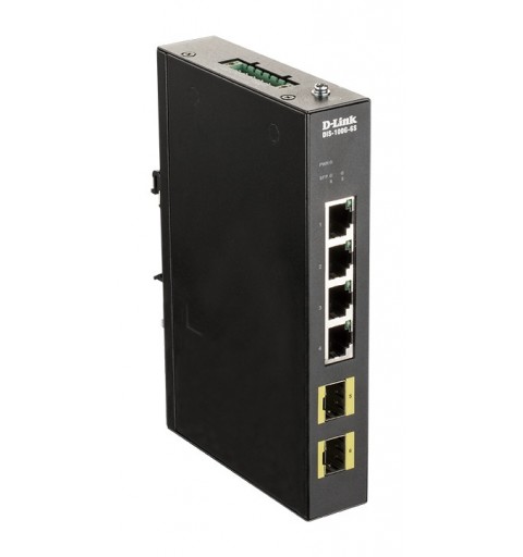D-Link DIS-100G-6S switch di rete Non gestito Gigabit Ethernet (10 100 1000) Nero