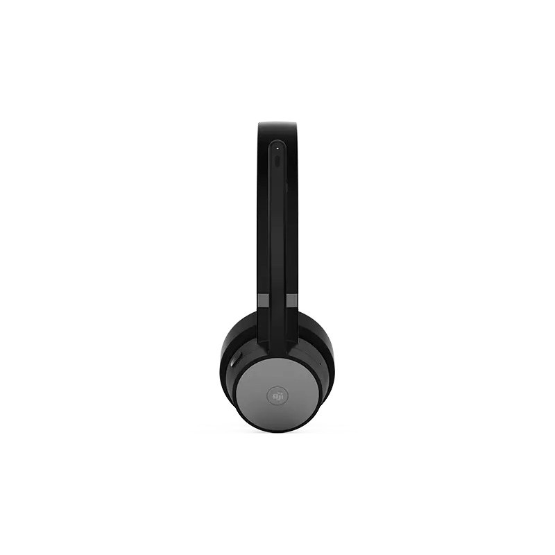 Lenovo Go Wireless ANC Casque Avec fil &sans fil Arceau Bureau Centre d'appels USB Type-C Bluetooth Noir