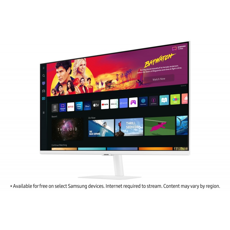 Samsung LS32BM701UPXEN écran plat de PC 81,3 cm (32") 3840 x 2160 pixels 4K Ultra HD LCD Blanc