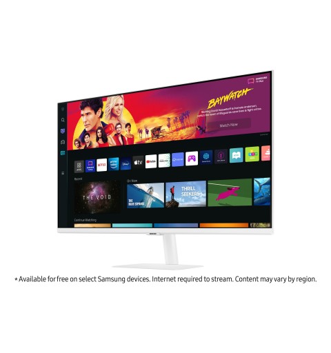 Samsung LS32BM701UPXEN computer monitor 81.3 cm (32") 3840 x 2160 pixels 4K Ultra HD LCD White