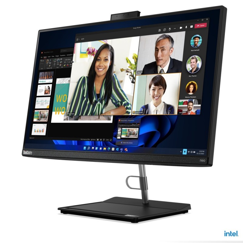 Lenovo ThinkCentre neo 30a Intel® Core™ i5 60,5 cm (23.8") 1920 x 1080 Pixel 16 GB DDR4-SDRAM 512 GB SSD All-in-One-PC Windows