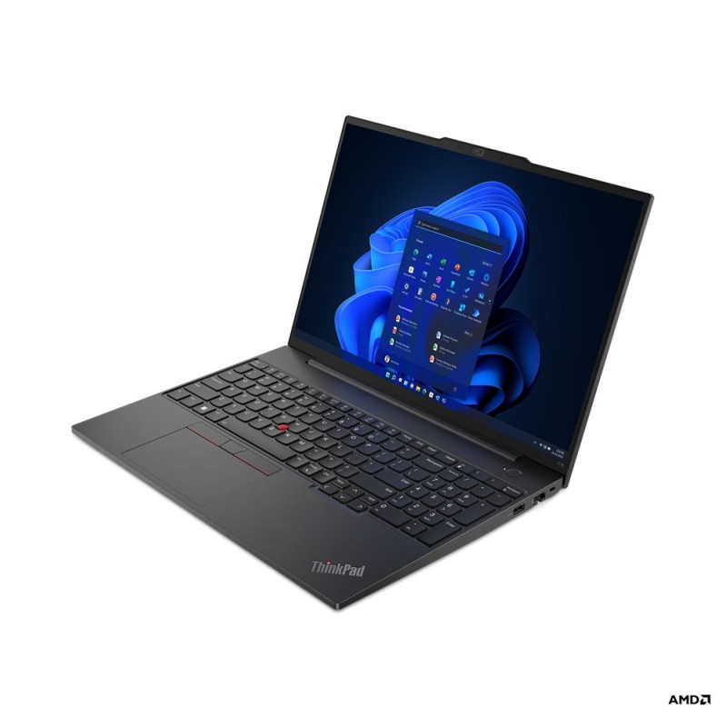 Lenovo ThinkPad E16 Gen 1 (AMD) Portátil 40,6 cm (16") WUXGA AMD Ryzen™ 5 7530U 8 GB DDR4-SDRAM 512 GB SSD Wi-Fi 6 (802.11ax)
