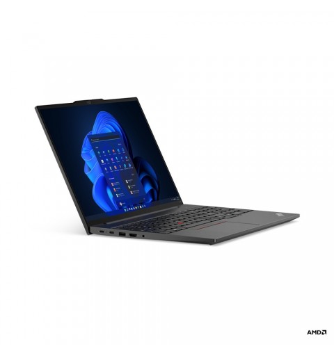 Lenovo ThinkPad E16 Gen 1 (AMD) Ordinateur portable 40,6 cm (16") WUXGA AMD Ryzen™ 7 7730U 16 Go DDR4-SDRAM 512 Go SSD Wi-Fi 6