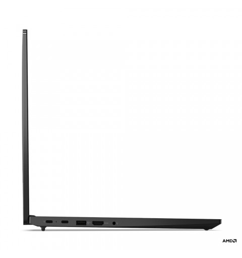 Lenovo ThinkPad E16 Gen 1 (AMD) Ordinateur portable 40,6 cm (16") WUXGA AMD Ryzen™ 7 7730U 16 Go DDR4-SDRAM 512 Go SSD Wi-Fi 6